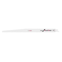 BOSCH Szablyafűrészlap szeges fához S 1411 DF 300 mm / 6TPI bimetál (2 db/cs) (2608654834) BOSCH Szablyafűrészlap szeges fához S 1411 DF 300 mm / 6TPI bimetál (2 db/cs) (2608654834)