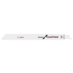 BOSCH Szablyafűrészlap szeges fához S 1122 HF 225 mm / 10TPI bimetál (2 db/cs) (2608656270) BOSCH Szablyafűrészlap szeges fához S 1122 HF 225 mm / 10TPI bimetál (2 db/cs) (2608656270)