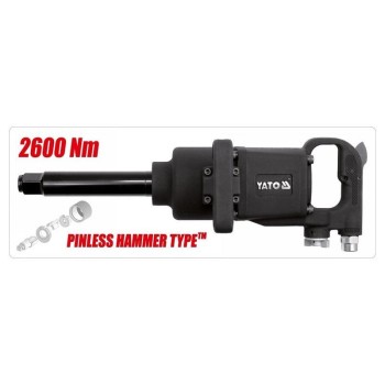 YATO Pneumatikus ütvecsavarozó 1' 2600 Nm (YT-0960)