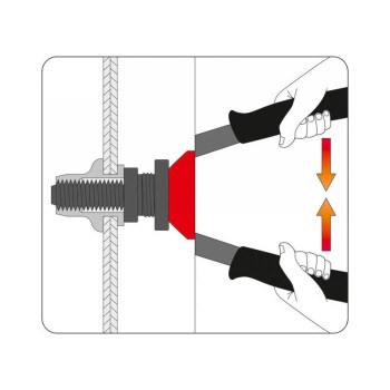 YATO YT-3612 karos szegecsanyahúzó készlet M5–M12 menetes anyákhoz 330 mm YATO YT-3612 karos szegecsanyahúzó készlet M5–M12 menetes anyákhoz 330 mm