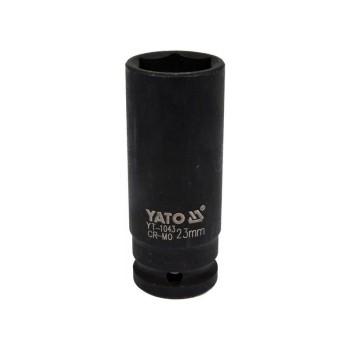YATO Gépi hosszú dugókulcs 1/2' 23 mm CrMo (YT-1043)