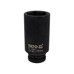 YATO Gépi hosszú dugókulcs 1/2' 29 mm CrMo (YT-1049) YATO Gépi hosszú dugókulcs 1/2' 29 mm CrMo (YT-1049)