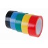 Szigetelőszalag 19 x 0,13 mm x 5 m öt színnel (5 db/cs) (38931F)