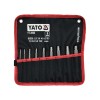 YATO Bőrlyukasztó készlet 9 részes 2,5-10 mm (YT-3590)