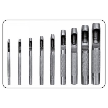 YATO Bőrlyukasztó készlet 9 részes 2,5-10 mm (YT-3590)