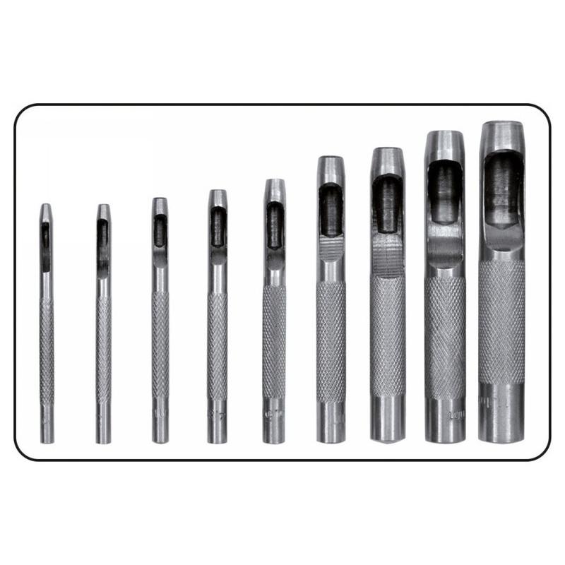 YATO Bőrlyukasztó készlet 9 részes 2,5-10 mm (YT-3590)