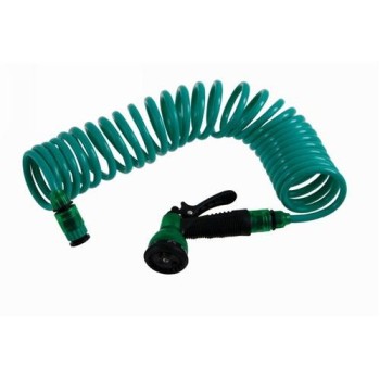 ROSA Öntözőpisztoly állítható sugarú műanyag, 7,5 m tömlővel (45300F)