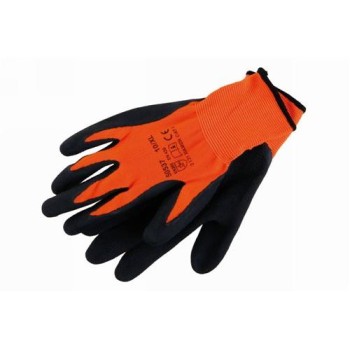 Szerelőkesztyű mártott 10-es LATEX (50537F)