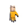 Szerelőkesztyű mártott 10-es LATEX (50537F)