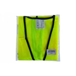 Mellény fényvisszaverő csíkokkal FLUO sárga XXL (50571F)