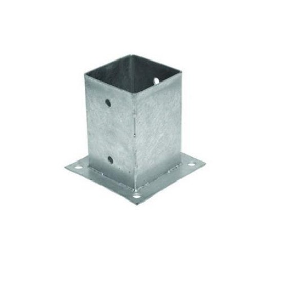 Oszloptartó vas dübelezhető 101 x 101 x 150 mm (55422F) Oszloptartó vas dübelezhető 101 x 101 x 150 mm (55422F)