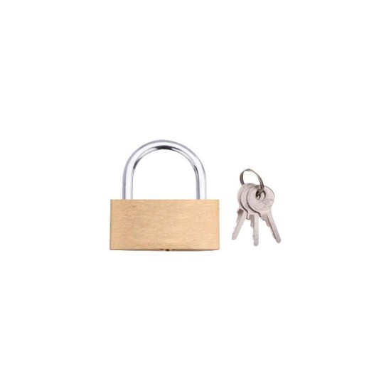 Lakat sárgaréz 3 kulcsos 60 mm (77600) Lakat sárgaréz 3 kulcsos 60 mm (77600)