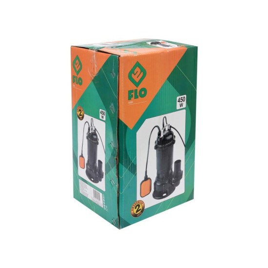 FLO Elektromos szennyvízszivattyú 450W (79880) FLO Elektromos szennyvízszivattyú 450W (79880)