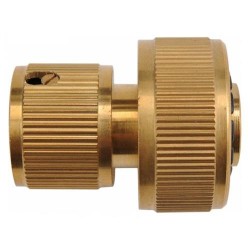 FLO Gyorscsatlakozó réz 3/4' stoppal (89103) FLO Gyorscsatlakozó réz 3/4' stoppal (89103)