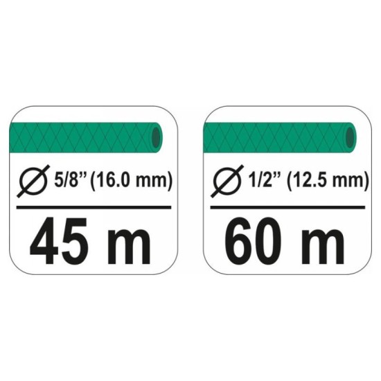FLO Tömlőtartó kocsi 1/2' 60 m (89336) FLO Tömlőtartó kocsi 1/2' 60 m (89336)