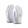 DRAGONFLY/11 Mártott szerelőkesztyű FEHÉR páronként csomagolva (9-200111)
