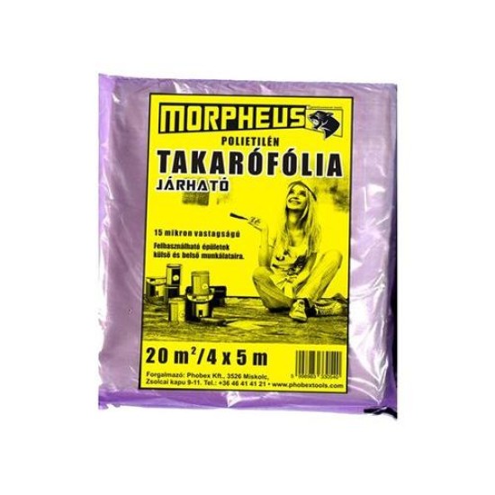 MORPHEUS Takarófólia 20 m2 (4 x 5 m) 'járható' (9-53300)