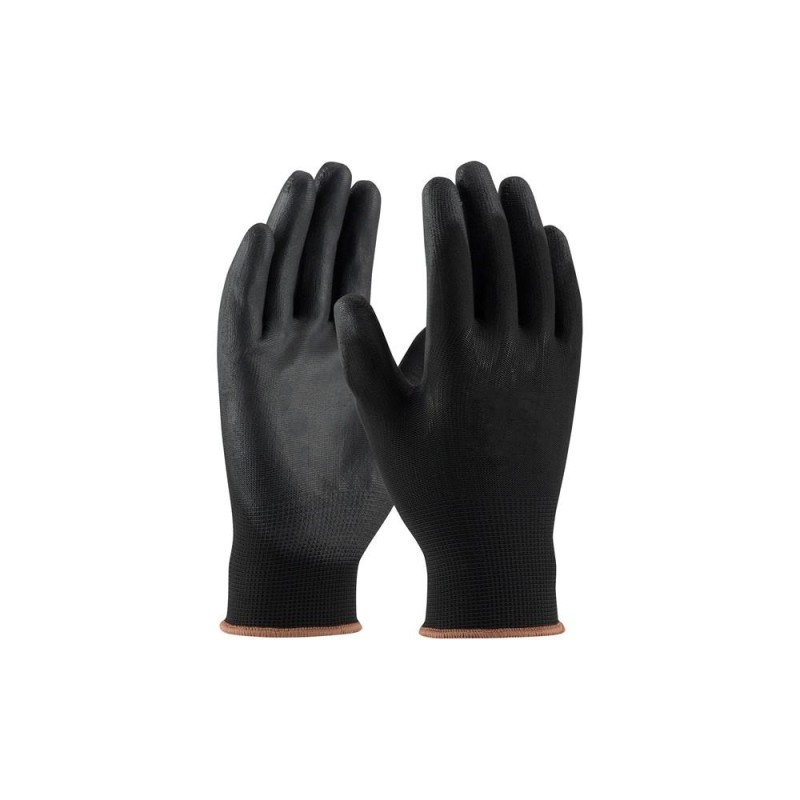 Szerelő kesztyű (mártott, FEKETE) 9-es (9-99090)