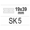 YATO Csavarhúzó üvegkaparó 39 x 200 törhető tartalékpenge (10 db/cs) (YT-13790)