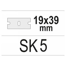 YATO Csavarhúzó üvegkaparó 39 x 200 törhető tartalékpenge (10 db/cs) (YT-13790) YATO Csavarhúzó üvegkaparó 39 x 200 törhető tartalékpenge (10 db/cs) (YT-13790)