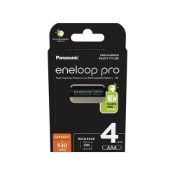 ENELOOP PRO AAA/mikro akkumulátor 1,2 V 930 mAh (4 db/cs) (BK4HCDE-4BE-N) ENELOOP PRO AAA/mikro akkumulátor 1,2 V 930 mAh (4 db/cs) (BK4HCDE-4BE-N)