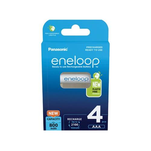 ENELOOP AAA/mikro akkumulátor 1,2 V 800 mAh (4 db/cs) (BK4MCDE-4BE)