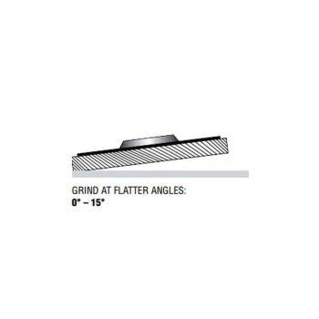 GERMAFLEX Lamellás csiszolókorong lapos 180 x 22,2 mm / P40 inox (CIR-12893)