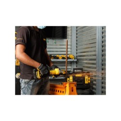 DEWALT Akkus sarokcsiszoló 125 mm 18 V szénkefe nélküli (3 x 5 Ah + töltő + TSTAK) DCG405P3 (DCG405P3-QW)