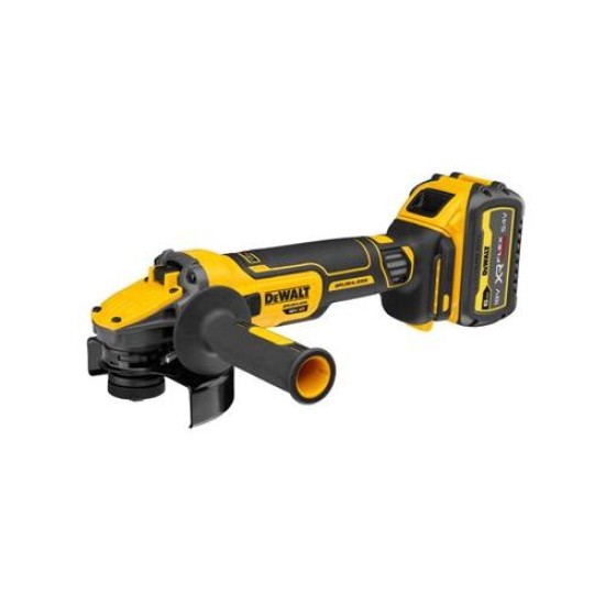 DEWALT Akkus sarokcsiszoló 125 mm 18 V (1 x 6 Ah + töltő) DCG409T1 (DCG409T1-QW)