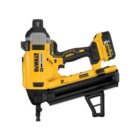 DEWALT Akkus beton szögbelövő 18 V (2 x 5 Ah + töltő) DCN890P2 (DCN890P2-QW)