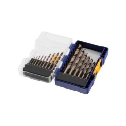 IRWIN Csigafúró készlet 15 részes Cobalt hengeres (1,5-10 mm) (IW3036501) IRWIN Csigafúró készlet 15 részes Cobalt hengeres (1,5-10 mm) (IW3036501)