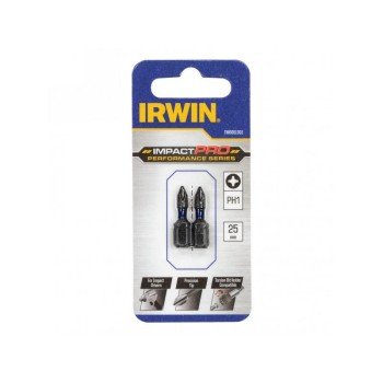 IRWIN Impact Pro Bithegy PH1 x 25 mm (2 db/cs) (IW6061301) IRWIN Impact Pro Bithegy PH1 x 25 mm (2 db/cs) (IW6061301)