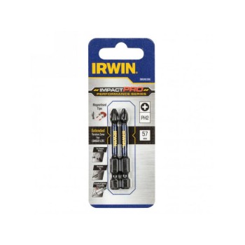 IRWIN Impact Pro Bithegy PH2 x 57 mm (2 db/cs) (IW6061306) IRWIN Impact Pro Bithegy PH2 x 57 mm (2 db/cs) (IW6061306)