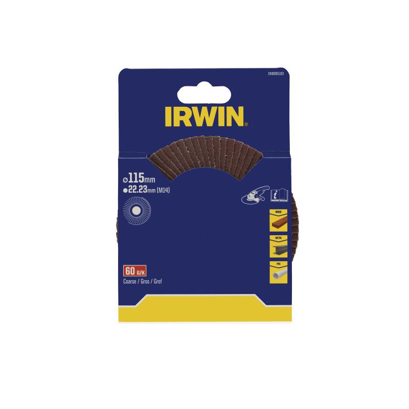 IRWIN Lamellás csiszolókorong 115 x 22 mm P60 (IW8085103)