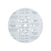 GERMAFLEX Tépőzáras fíbertárcsa 225 mm / P150 18+1 lyukas (5 db/cs) (KND-33826)