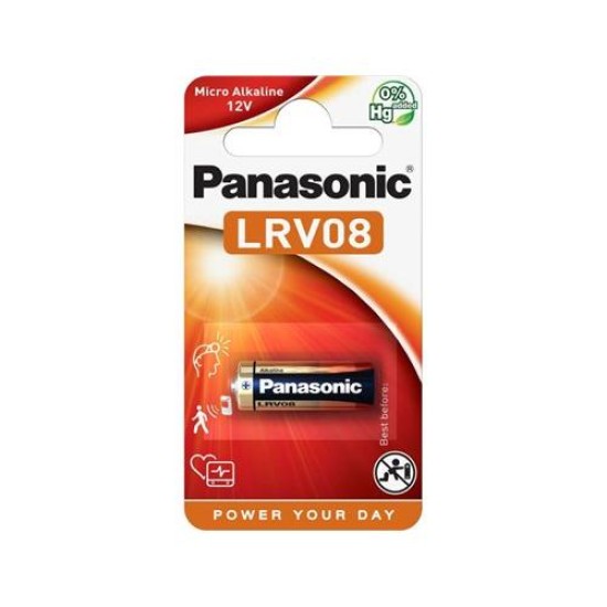 PANASONIC LRV08 alkáli elem 12 V (LRV08-1BP-PAN)