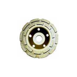 GERMAFLEX Gyémánt fazékkorong 125 x 22,2 mm 2 soros (PIR-16979) GERMAFLEX Gyémánt fazékkorong 125 x 22,2 mm 2 soros (PIR-16979)