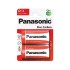 PANASONIC D/góliát cink-mangán tartós elem 1,5 V (2 db/cs) (R20R-2BP)