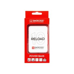 SKROSS Powerbank 10000 mAh USB kábellel két kimenettel (RELOAD10) SKROSS Powerbank 10000 mAh USB kábellel két kimenettel (RELOAD10)