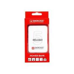SKROSS Powerbank 5000 mAh USB kábellel két kimenettel (RELOAD5) SKROSS Powerbank 5000 mAh USB kábellel két kimenettel (RELOAD5)