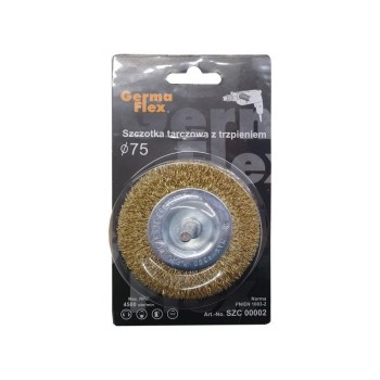 GERMAFLEX Csapos körkefe 75 mm acél (SZC-00002)