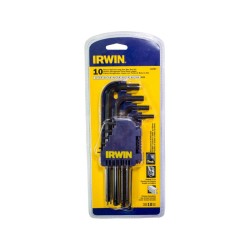 IRWIN Imbuszkulcs készlet 10 részes (1,5-10 mm) gomb végű (T10757)