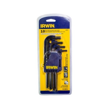 IRWIN Imbuszkulcs készlet 10 részes (1,5-10 mm) gomb végű (T10757)