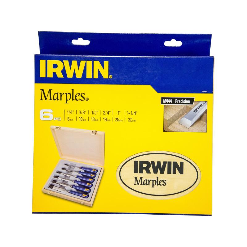 IRWIN Marples Favéső készlet 6 részes műanyag nyéllel (6-10-13-19-25-32 mm) (TM444S6)