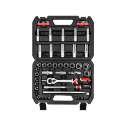 YATO Dugókulcs készlet 60 részes 1/2' 1/4' CrV (YT-12660)