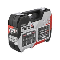 YATO Dugókulcs készlet 60 részes 1/2' 1/4' CrV (YT-12660)