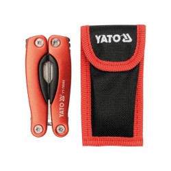 YATO Multifunkciós szerszám (zsebkés) + tok Alumínium (YT-76040)