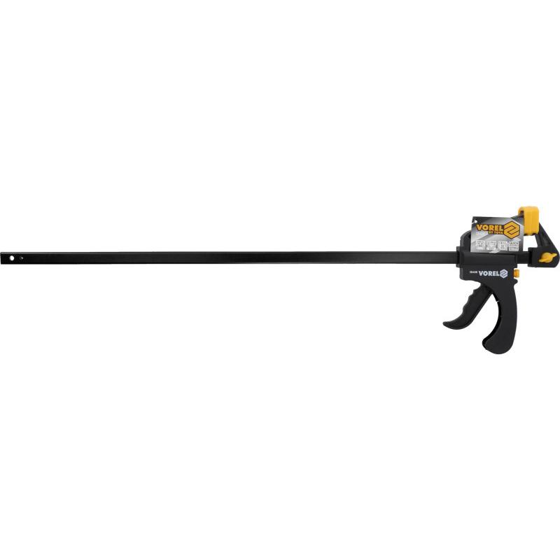 VOREL Egykezes gyorsszorító 600 mm Quick-Grip (38408)