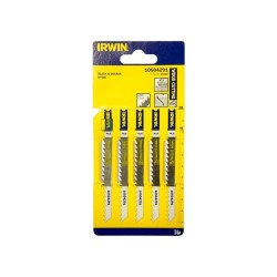 IRWIN Dekopírfűrészlap U101D 100/4,3 mm HCS (5 db/cs) (10504291) IRWIN Dekopírfűrészlap U101D 100/4,3 mm HCS (5 db/cs) (10504291)