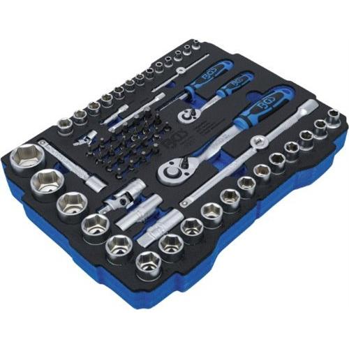BGS technic Hab anyagú betét BOXSYS1 & 2 típushoz: Dugókulcskészlet | 6,3 mm (1/4'') / 12,5 mm (1/2'') | BGS systainer® | 65 darabos (BGS 3351) BGS technic Hab anyagú betét BOXSYS1 & 2 típushoz: Dugókulcskészlet | 6,3 mm (1/4'') / 12,5 mm (1/2'') | BGS systainer® | 65 darabos (BGS 3351)